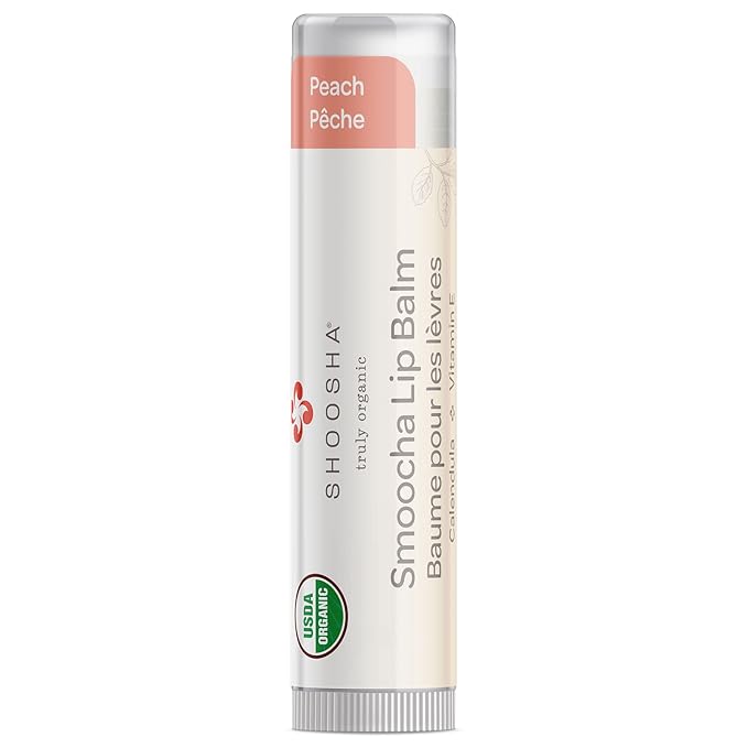 ORGANIC SMOOCHA ORGANIC LIP BALM Peach-Velvo Beauty