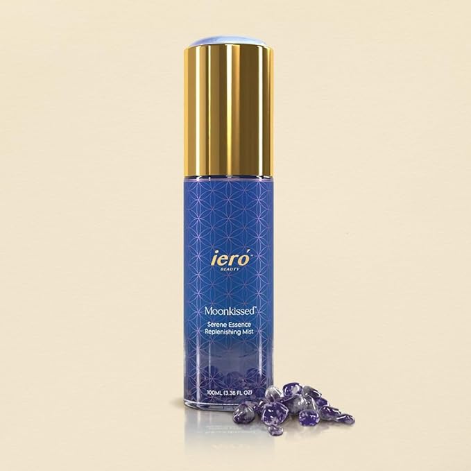ieró Beauty Lavender, Chamomile & Frankincense Replenishing Facial Mist | Hydrating Toner | Calming, Restorative Hydrolat Essence | Strengthens Skin Barrier & Soothes Redness | Non-Comedogenic, Vegan-Velvo Beauty