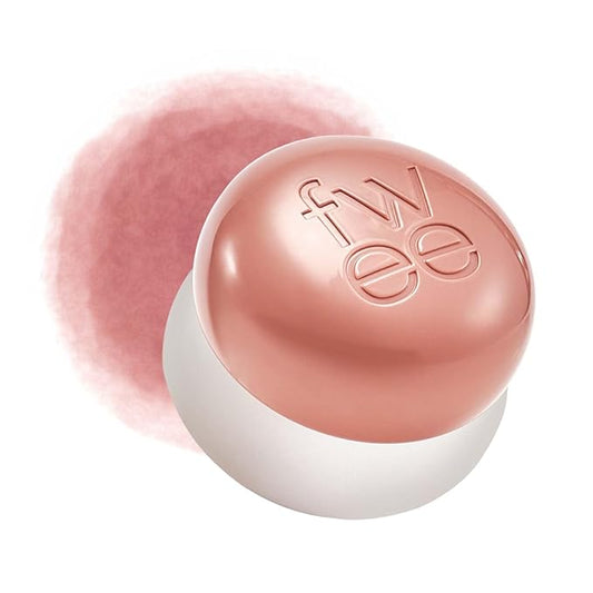 Lip&Cheek Blurry Pudding Pot | Just me Moment - Without | Makeup Blush, Buildable Lightweight, Multi-Use Soft Matte Finish | 5g-Velvo Beauty