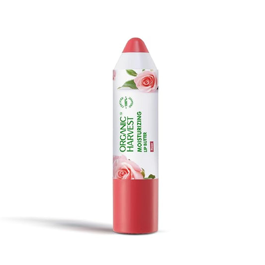 Moisturizing Lip Butter: Rose | Tinted Lip Butter for Women, Men & Kids | Best Organic Lip Balm | 100% American Certified Organic | 4gm-Velvo Beauty