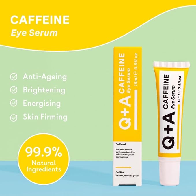 Caffeine Eye Serum. An eye serum to boost circulation and de-puff the under eye area. 15ml/0.5fl.oz-Velvo Beauty