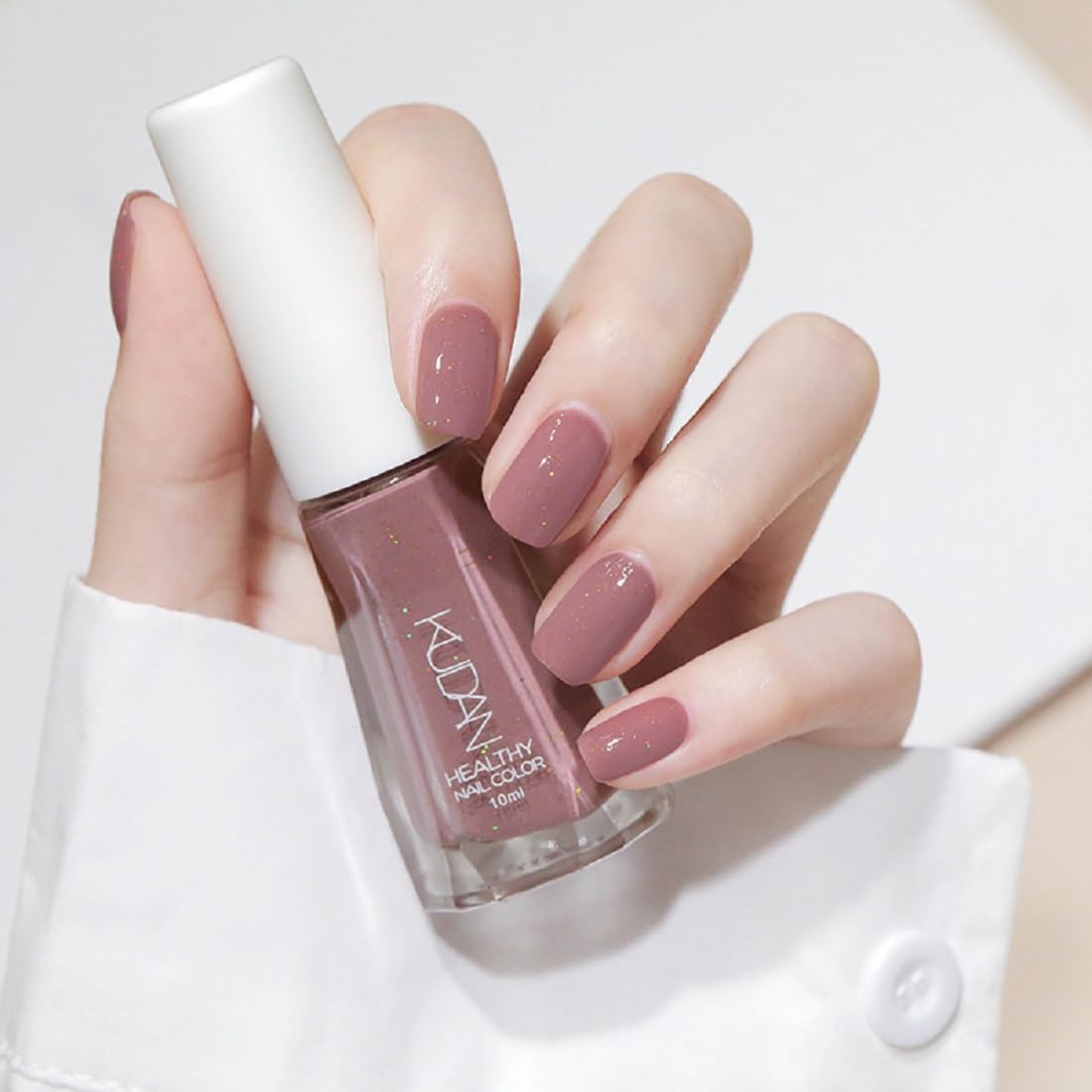 Nail Polish set - Nail Lacquer Quick Dry, Full Size, Vibrant, Colorful, Trendy, Glitter, Glossy, Metallic, Matte Nail Art Nail Shades (N38 Grape smoothie, 52g)-Velvo Beauty