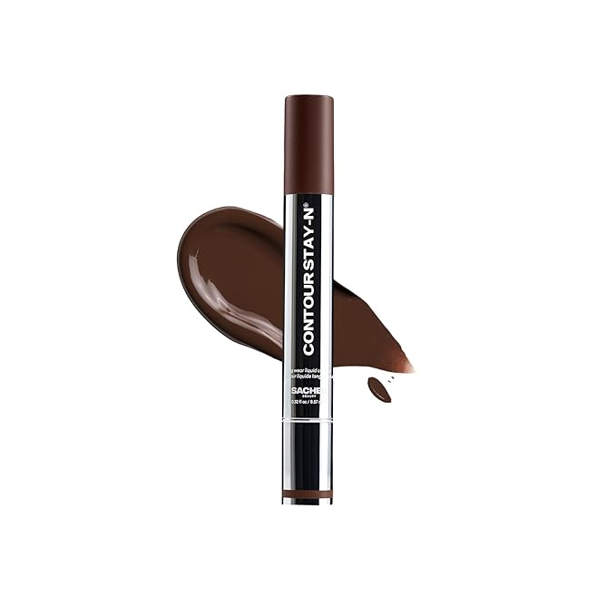 Sacheu Liquid Contour STAY-N Long Wear Cream Contour Makeup — Long Lasting, Blendable, & Lightweight Formula — Vegan & Cruelty-free, Giving Fierce-Velvo Beauty