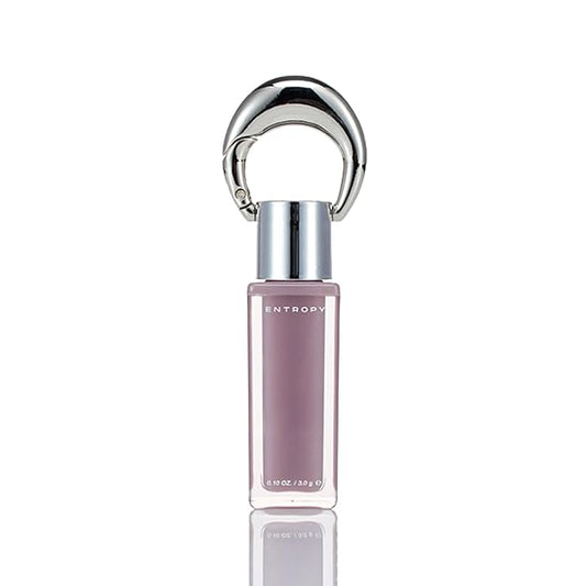 ENTROPY Makeup 2-in-1 Charm Shiny Glowy Lip & Cheek Gloss Tint Keychain, High Pigment Glossy Lip Color & Plumping Gloss, C9 Berly Charm-Velvo Beauty