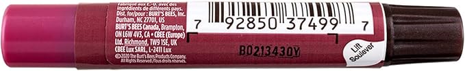 Burt's Bees Lip Shimmer, Watermelon 0.09 oz (Pack of 5)-Velvo Beauty