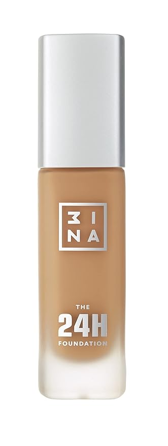 3INA The 24H Foundation 630-24H Long-Wearing Formula - Medium To High Buildable Coverage - Smooth Matte Finish - Expanded Shade Selection - Waterproof, Cruelty Free, Vegan Makeup - 1.01 Oz-Velvo Beauty