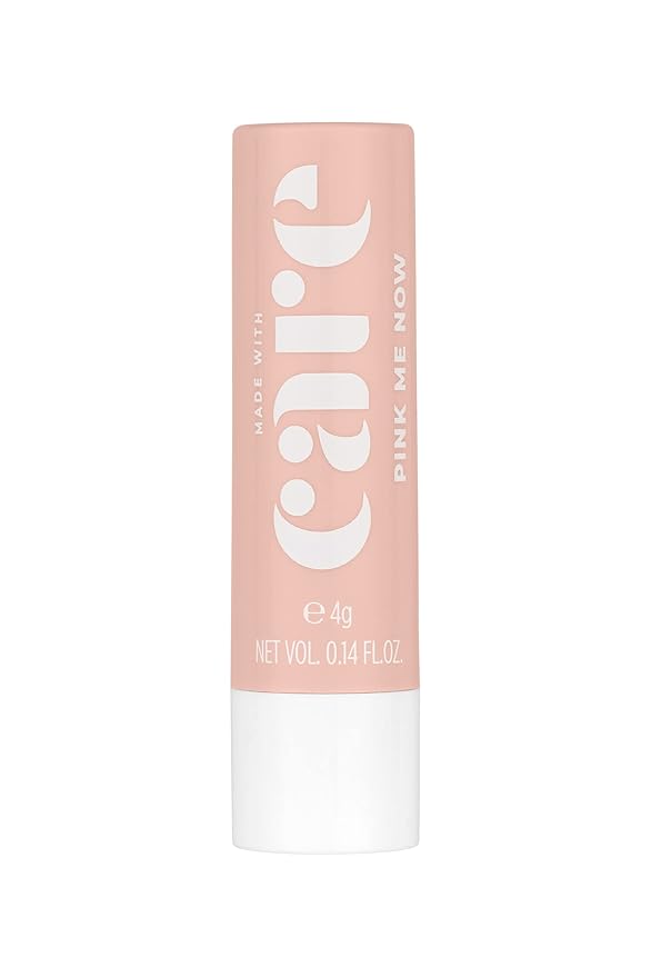 PINK ME NOW, Exfoliating Rosy Lip Balm, Daily Natural Lip Balm with 3-in-1 Action, (4g)-Velvo Beauty