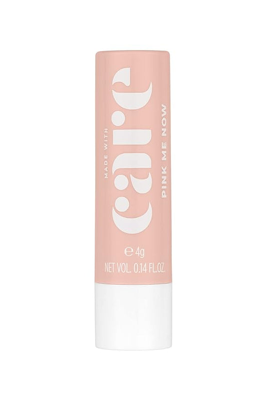 PINK ME NOW, Exfoliating Rosy Lip Balm, Daily Natural Lip Balm with 3-in-1 Action, (4g)-Velvo Beauty