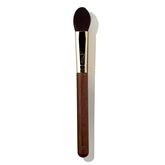 [SOO ADOR] BY MAENG #32 Cheek Brush - Precision Tool for Blush Application and Defined Cheek Colors | Designed by K-Pop Makeup Artist Maeng | Makeup Brush Blush Brush-Velvo Beauty