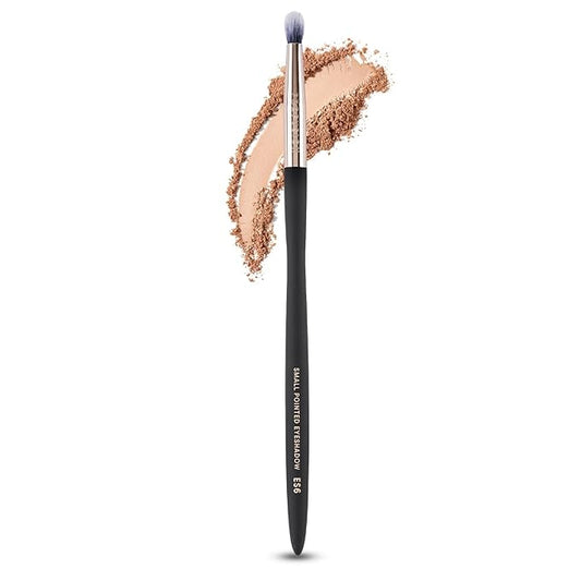 Profusion Cosmetics Small Pointed Precision Synthetic Eyeshadow Brush Pigments and Glitter Eye Concealer Tapered Bristles for Blended Crease and Eyeliner Smudger Quality Brush-Velvo Beauty