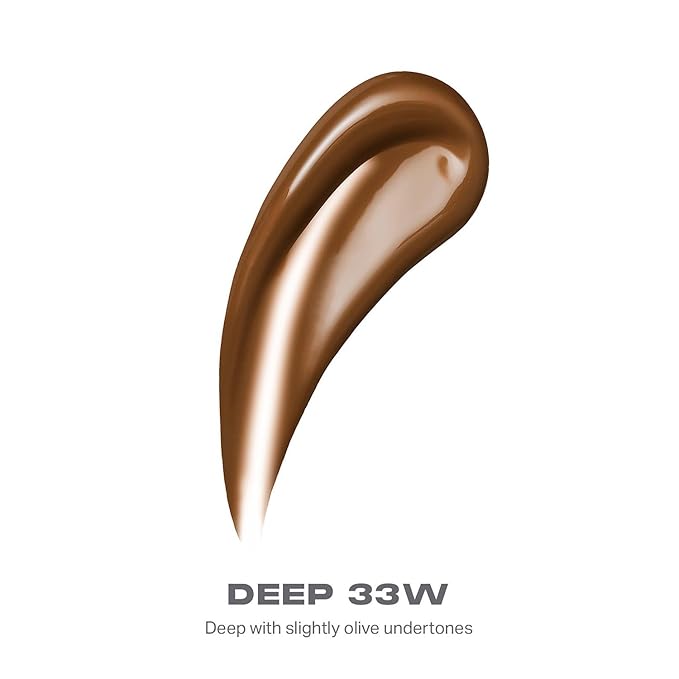 Morphe Lightform Liquid Foundation - Extended Hydration Foundation Makeup with a Lasting, Natural Radiant Finish - Long-Wearing Formula with Buildable, Medium Coverage - Deep 33W (1.01 fl oz)-Velvo Beauty