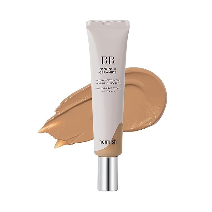 HEIMISH Moringa Ceramide BB Cream SPF 30 PA++ | 27 Light Tan | 1.87 fl oz / 53g-Velvo Beauty