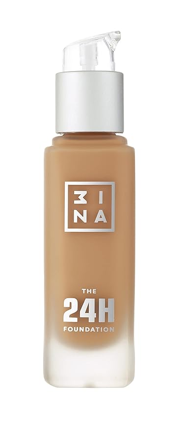 3INA The 24H Foundation 630-24H Long-Wearing Formula - Medium To High Buildable Coverage - Smooth Matte Finish - Expanded Shade Selection - Waterproof, Cruelty Free, Vegan Makeup - 1.01 Oz-Velvo Beauty