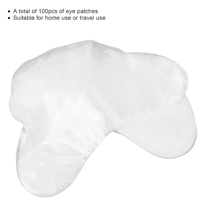 100 Pcs DIY Disposable Eye Pad Patch Dark Circles Under Eye Patches Promote Water Absorption Blocking Disposable Eye Skin Care Pads Skin Treatment For Wrinkles Eye Mask Pads For Dark Circles-Velvo Beauty