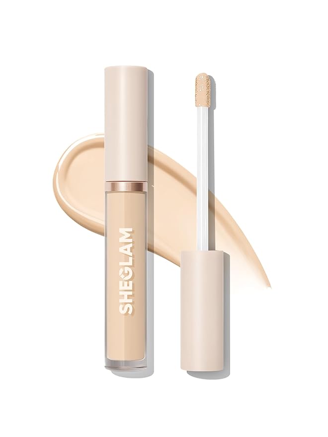 SHEGLAM 12HR Full Coverage Concealer Matte Finish Concealer Stick for Under Eye and Dark Circles - Linen-Velvo Beauty