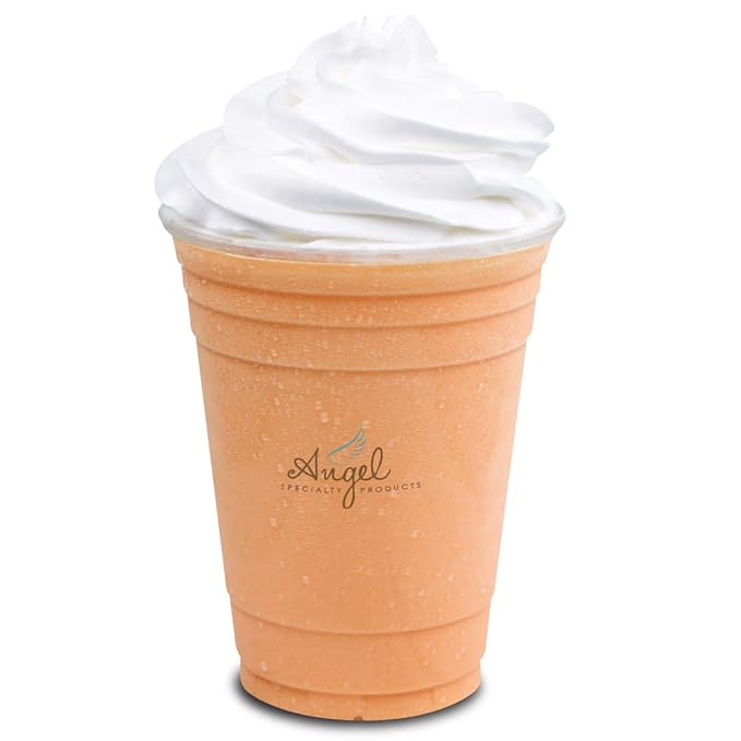 Angel Specialty Products, Blended Smoothie, Frappe Powder Mix, Peaches ‘N Cream [3 LB] [34 Servings]-Velvo Beauty