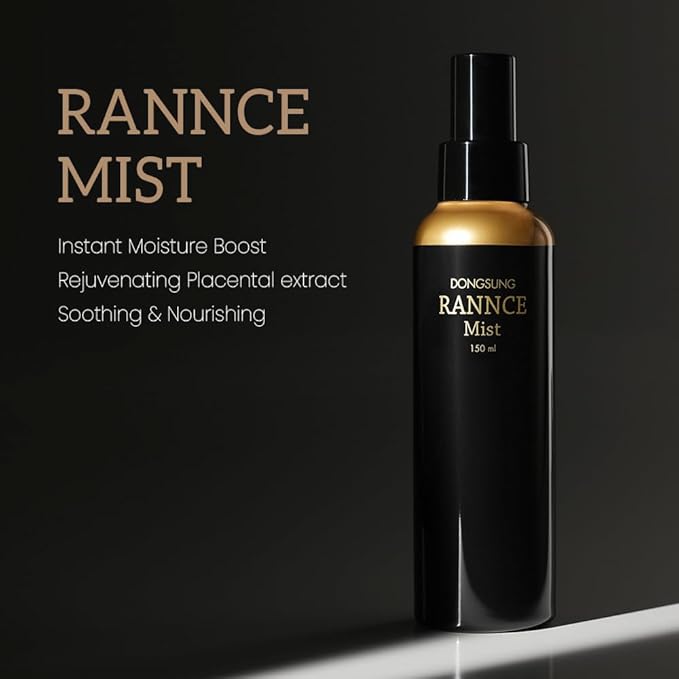 RANNCE Facial Mist, Face Mist with Okra Fruit Extract and Abelmoschus Manihot Flower Extract, Hydrates and Nourishes Skin, Day Care (Rannce, 5.07 fl oz)-Velvo Beauty