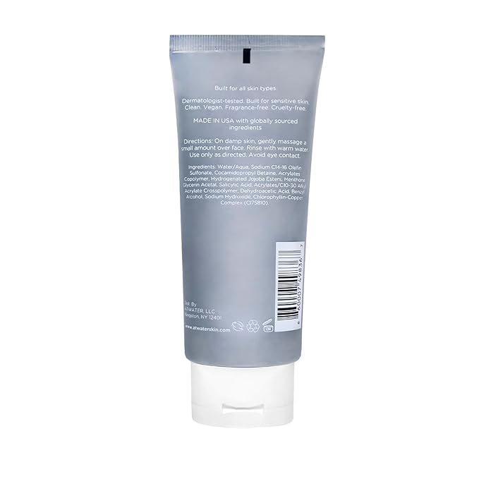 ATWATER Skin Armor Exfoliating Face Scrub,Men’s Facial Cleanser - Smoothes and Cleans Skin to remove Dead Skin - Travel Size Mens Face Exfoliator Leaving you Fresh and Vibrant - 3.4 oz (2 pack)-Velvo Beauty