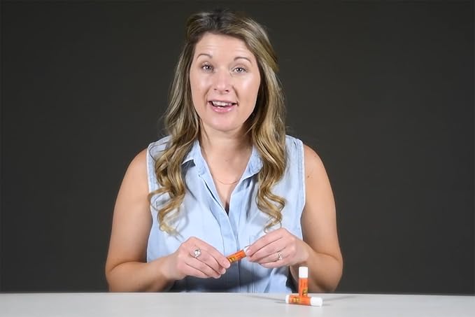 USDA Organic Orange Lip Balm 2 Pack - Over 70% Pure Organic Jojoba Oil, Organic Beeswax, Citrus Scent, Soothes and Softens Dry, Cracked, and Sensitive Lips, Natural Orange Scent No Taste 15 oz/4.6 g-Velvo Beauty