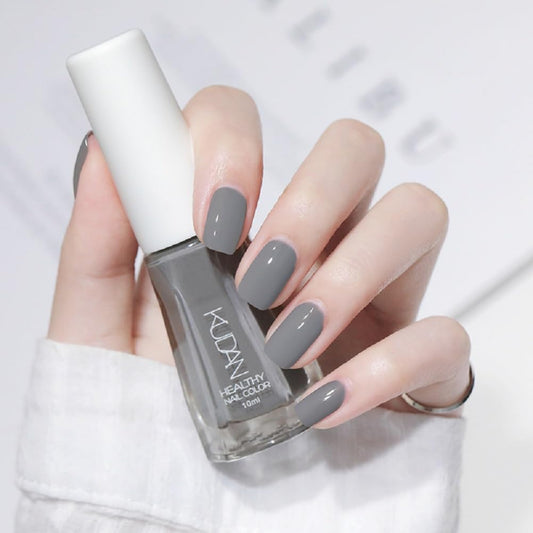 Nail Polish set - Nail Lacquer Quick Dry, Full Size, Vibrant, Colorful, Trendy, Glitter, Glossy, Metallic, Matte Nail Art Nail Shades (N15 soot, 52g)-Velvo Beauty