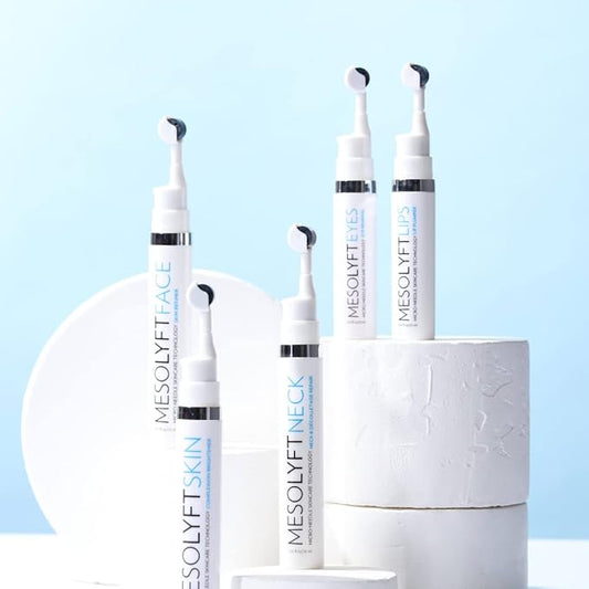 Power Combo Neck & eye Roller Brightening Face Serums for Anti-Aging Get Lip Pump's best Lip Plumper an Effectively Aging Skin Serum Multi-purpose, Eyes Neck & Décolleté Beauty Serum-Velvo Beauty