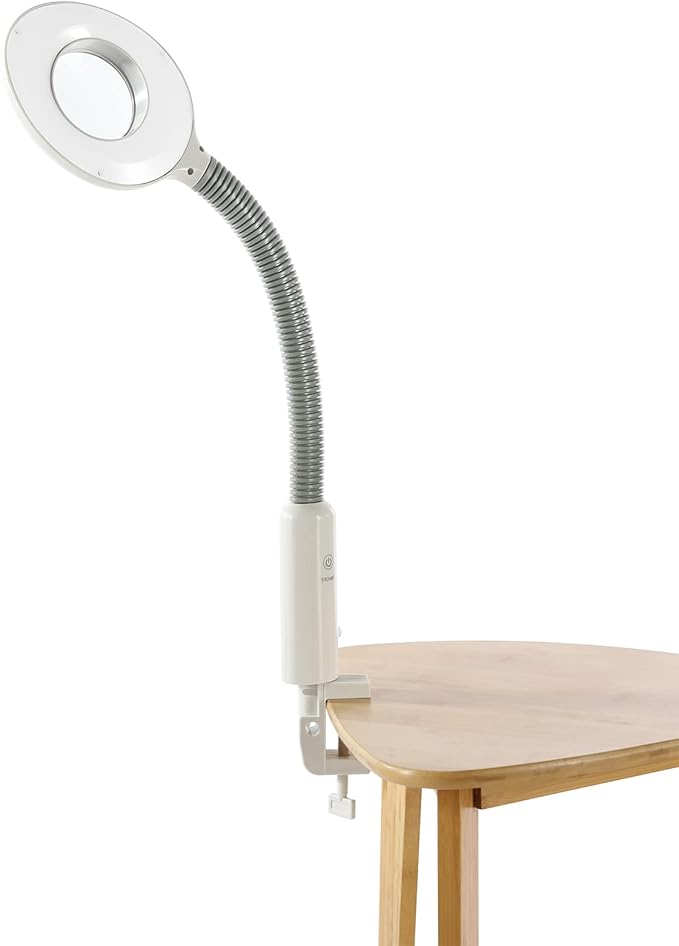 Professional Facial Steamer 3 in 1 Steamer for Face with Hot & Cold Nozzle 5X LED Magnifying Lamp Facial Steamer for Esthetician Beauty Face Equipment Use at Home or Salon-Velvo Beauty