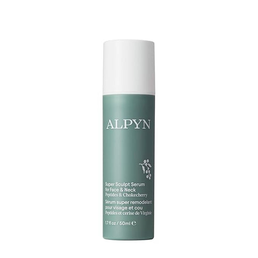 ALPYN Super Sculpt Serum, Face & Neck with Tri-Peptide Firming Complex, 1.7 oz-Velvo Beauty