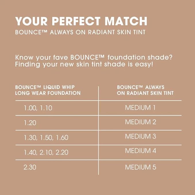 Beautyblender 12-Hour Always on Radiant Skin Tint, Breathable Serum Foundation Stays Put for All Day Long Wear, Infused with Hyaluronic Acid & Niacinamide, Medium 2-Velvo Beauty