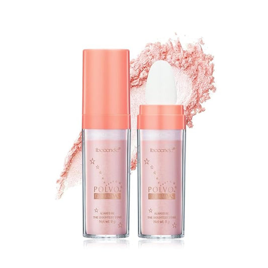 Highlight Polvo De Hadas, Fairy Highlighter Powder, Brightening Whole Body, Natural Three-Dimensional Face Contouring Clavicle Pat Powder, Highlighter Makeup-Velvo Beauty