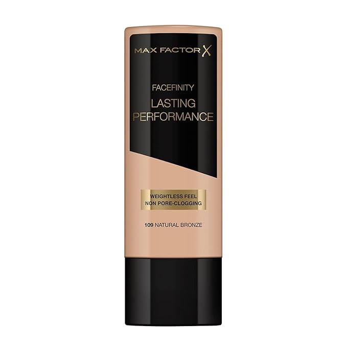 Max Factor Lasting Performance Long Lasting Foundation - # 109 Natural Bronze, 35 ml-Velvo Beauty