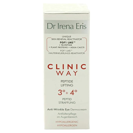 DR IRENA ERIS Clinic Way - PEPTIDE Lifting Day and Night Eye Cream 3°+ 4° - 15 ml-Velvo Beauty