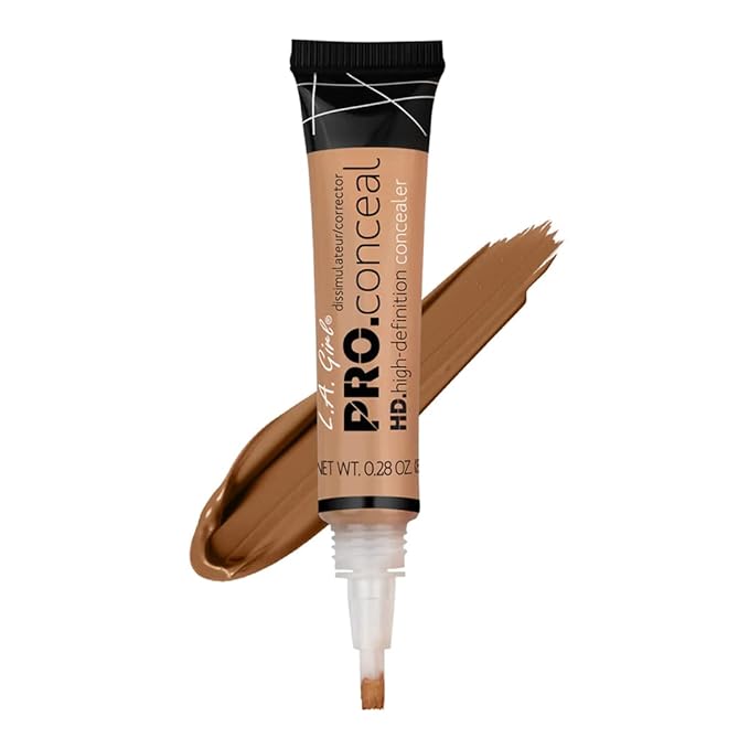 L.A. Girl Pro Concealer, Toffee, 0.28 Oz (LAX-GC984-B)-Velvo Beauty