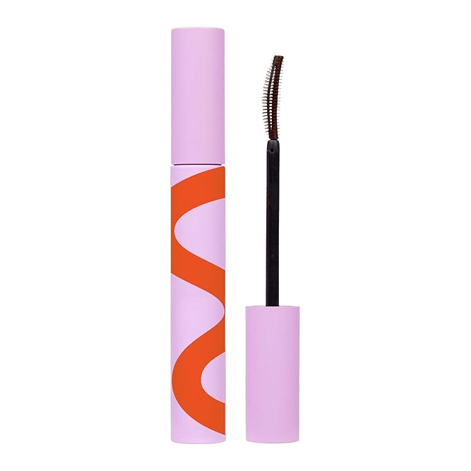 Tower 28 MakeWaves Mascara - Volumizing and Lash Lengthening Water-Resistant Mascara - No Clumping or Flaking - for Sensitive Eyes – Drift Brown-Velvo Beauty