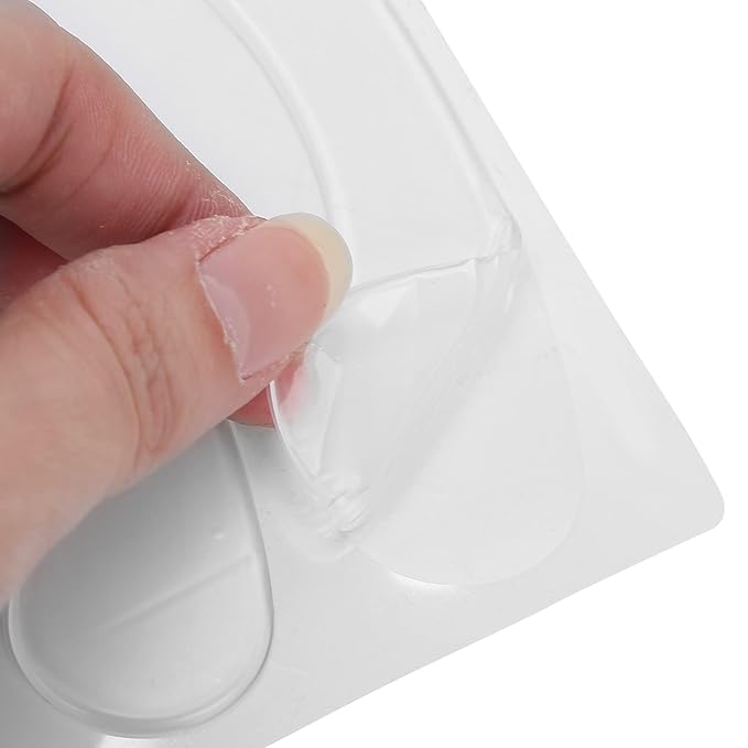 Lip Wrinkle Patches, Reusable Silicone Lip Anti-Wrinkle Pads Transparent for Smoothing Lip Wrinkles (4 Pcs)-Velvo Beauty