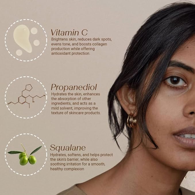 Vitamin C Serum – Lightweight, Fast-Absorbing Formula for Melanin-Rich Skin, Enhances Radiance, Dermatologist-Designed, 30ml-Velvo Beauty