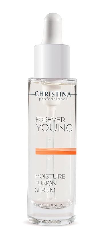 Christina Forever Young Moisture Fusion Peptide Serum for Face with Hyaluronic Acid | Accelerated Collagen Production Face Serum | Skin Regeneration | Post-Peeling Rehab | For All Skin Types 30ml-Velvo Beauty