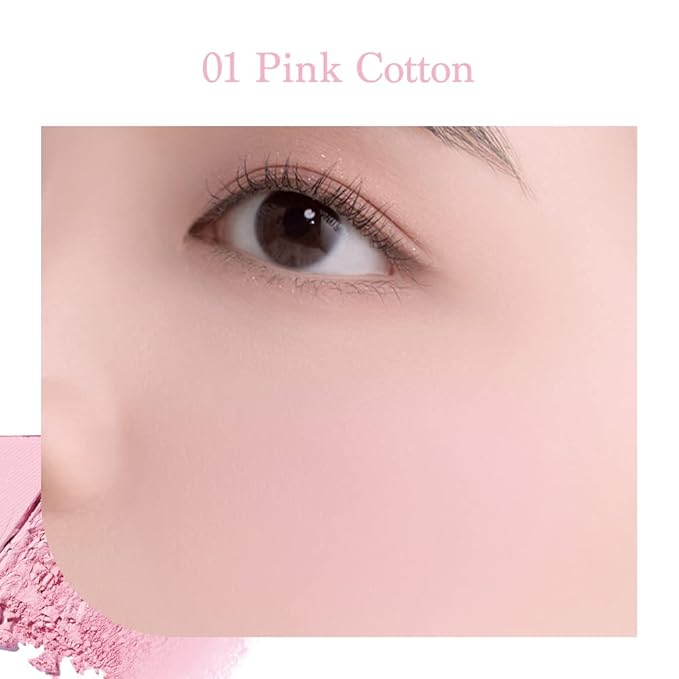 Dasique Blending Mood Cheek #05 Violet Knit l Vegan, Cruelty-Free l 4 Blendable Shades in Lightweight, Long-lasting, Smooth Powder-Velvo Beauty