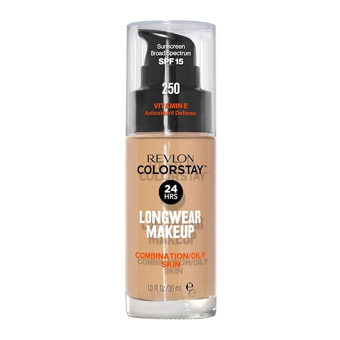 Revlon Colorstay Makeup Foundation 250 Fresh Beige (Beige)-Velvo Beauty