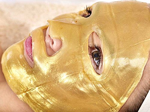 Luxurious 24k Gold Bio-collagen Facial Mask (5pcs)-Velvo Beauty
