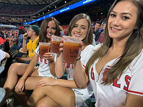 (3 Pack) LAVA All Natural Authentic Michelada Mix Craft Cocktail Mixer, Made with Real Tomatoes, Ancho Chile Peppers, Tamarind, No Junk Ingredients, Vegan, 1-Liter (33.8oz) Glass Bottle, Ready to Use-Velvo Beauty