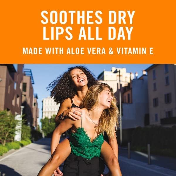 Banana Boat Aloe Vera with Vitamin E Sunscreen Lip Balm, SPF 45, 0.15 Ounces each (Value Pack of 3)-Velvo Beauty