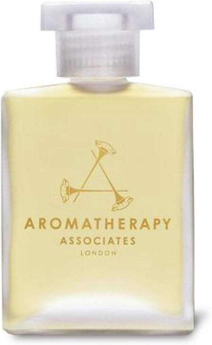 Aromatherapy Associates De-Stress Mind Bath and Shower Oil, Natural Body Oil to Calm Mind, Body and Spirit, Made with 3 Essential Oils (1.86 oz)-Velvo Beauty