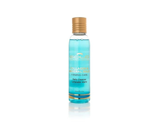 Gold Cosmetics & Skin Care Collagen & Mineral Gold with Citric Acid, For Glowing Skin (Daily Cleanser, 150 ml)-Velvo Beauty