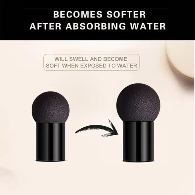 OCHEAL Mushroom Head Air Cushion BB Cream Foundation Cream for Face Makeup Concealer Cushion for Face Comestics Make Up Cushion Compact Ivory-Velvo Beauty