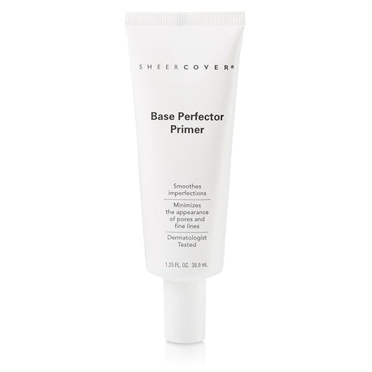 Sheer Cover – Base Perfector Primer – Helps Fill Fine Lines and Wrinkles for Makeup Application – 1.25 Ounce-Velvo Beauty