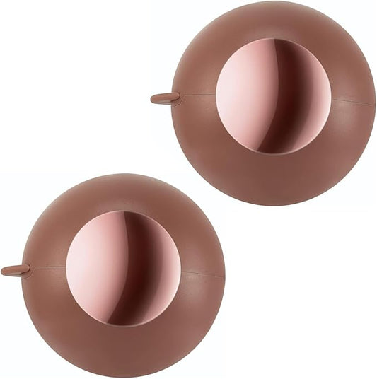 Washable Reusable Gel Lint Roller for Pet Hair, Tecogue Portable Dog Cat Pet Hair Remover for Clothes, Laundries, Sticky Cleaner, Dust Fuzz Fur for Travel Household (Maroon-2pcs)-Velvo Beauty