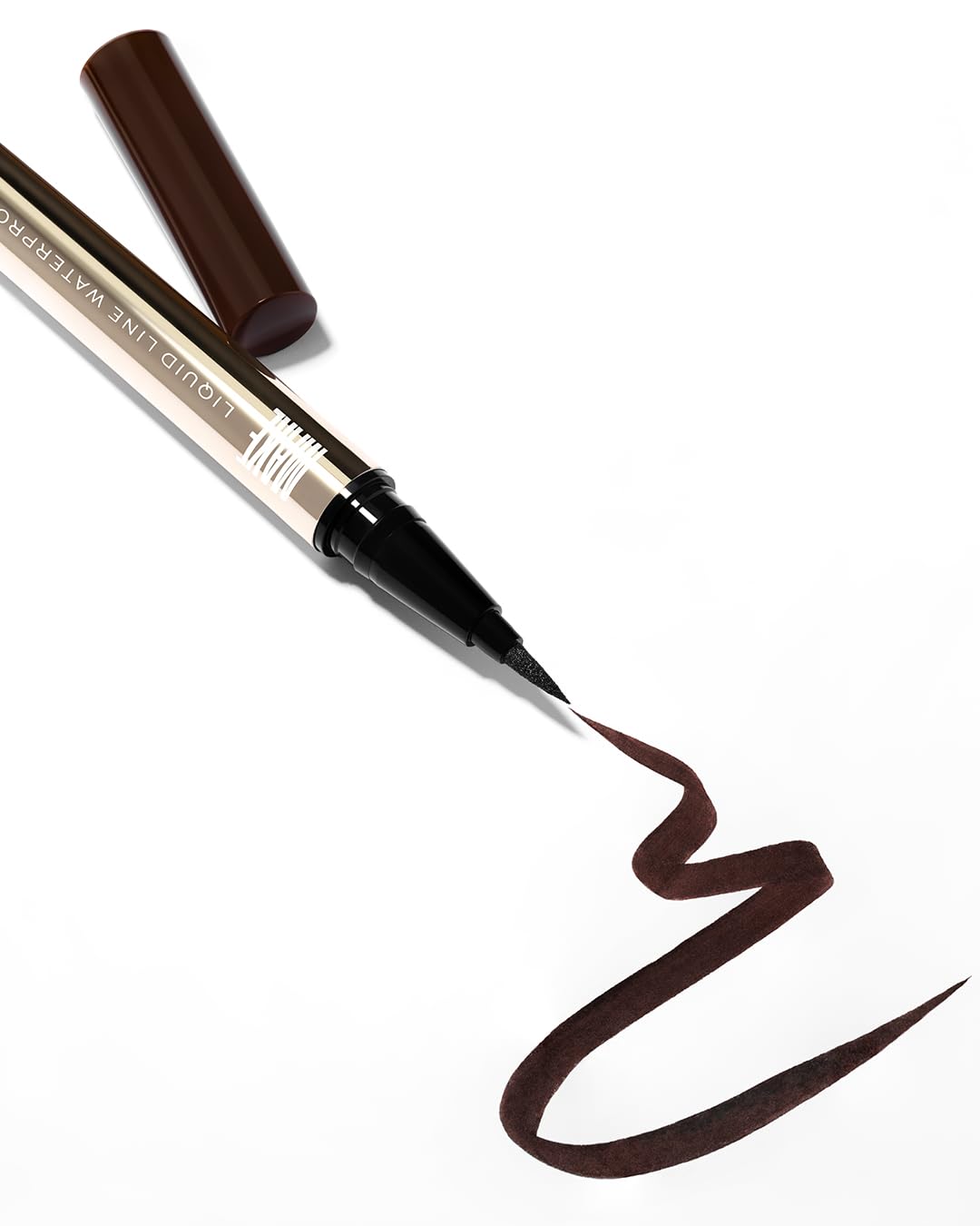 MAKE Beauty Smudge-Proof Felt Tip for Precise Application of Lines, Wings, and Graphics. Long Lasting Eye Liner, Liquid Line Waterproof Felt Tip Eyeliner- Substellar-Velvo Beauty