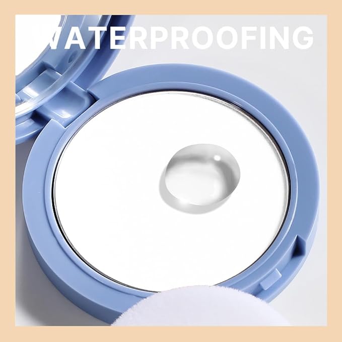 Oil Control Matte Perfection Face Pressed Powder, Matte Smooth Flawless Setting Powder Makeup, Polvo Compacto De Maquillaje, Waterproof Long Lasting, Cruelty Free, 0.35Oz (23AD White, 1)-Velvo Beauty