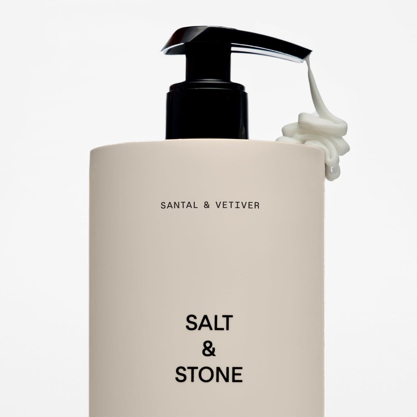 Salt & Stone Body Lotion for Women & Men| Scented Daily Body Lotion | Hydrates, Nourishes & Softens Skin | Restores Dry Skin | Fast-Absorbing | Cruelty-Free & Vegan (450 ml) (Santal & Vetiver)-Velvo Beauty