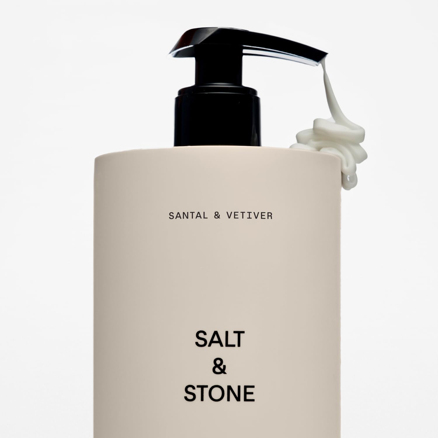 Salt & Stone Body Lotion for Women & Men| Scented Daily Body Lotion | Hydrates, Nourishes & Softens Skin | Restores Dry Skin | Fast-Absorbing | Cruelty-Free & Vegan (450 ml) (Santal & Vetiver)-Velvo Beauty